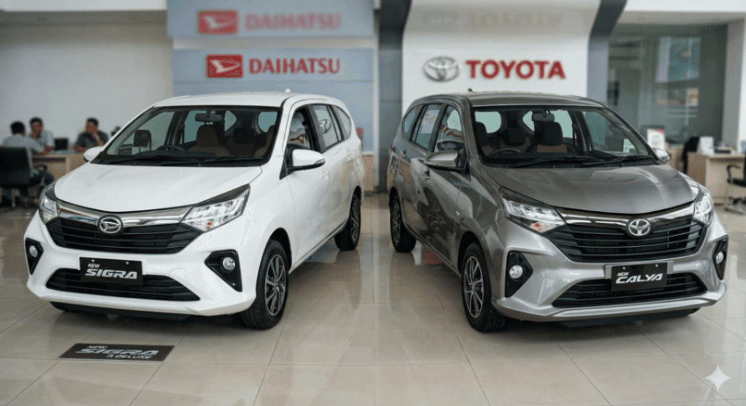 Daihatsu Sigra vs Toyota Calya 2026: MPV Termurah Mana yang Lebih Worth It?